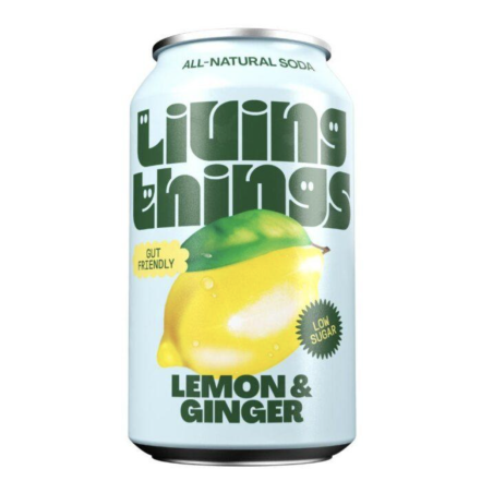 LIVING THINGS LEMON & GINGER 0.33lt