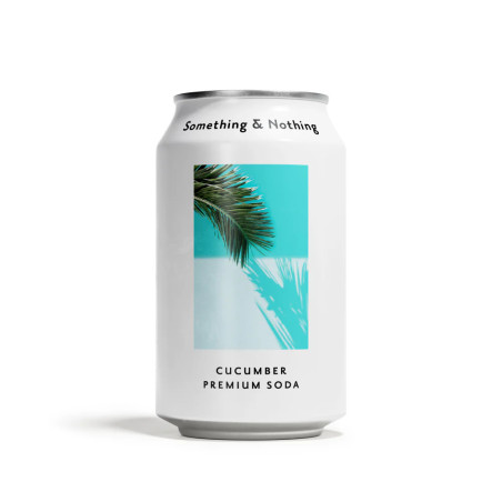 Something & Nothing Cucumber Premium Soda 0.33lt