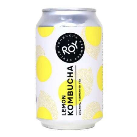 ROY KOMBUCHA LEMON 0.33lt