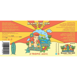 BLAME THE SUN BUM BEACH 0.33lt