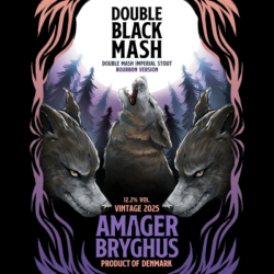 AMAGER DOUBLE BLACK MASH...