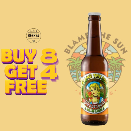 BLAME THE SUN PUPPENHAUS HELLES LAGER 0.33lt 8+4