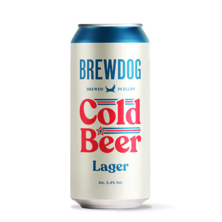 BREWDOG COLD BEER GLUTEN FREE 0.44lt