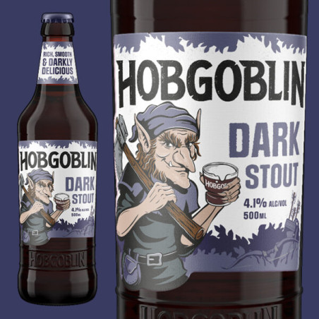 WYCHWOOD HOBGOBLIN DARK STOUT 0.50lt