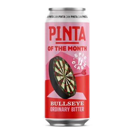 PINTA OF THE MONTH BULLSEYE 0.50lt