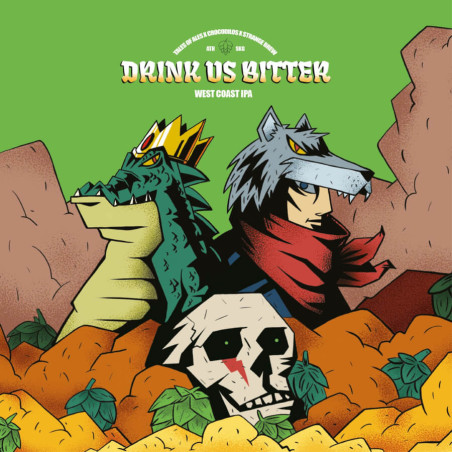 STRANGE BREW x CROCODILOS x TALES OF ALES DRINK US BITTER 0.44lt