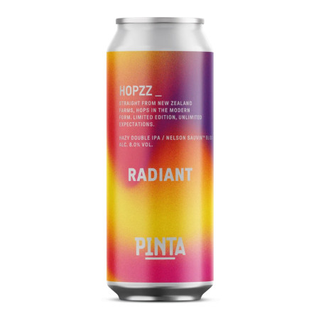 PINTA HOPZZ RADIANT 0.50lt