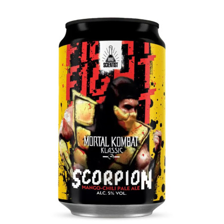 MAD SCIENTIST MORTAL COMBAT SCORPION 0.33lt